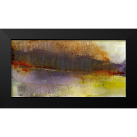 All That We See Black Modern Wood Framed Art Print by Oppenheimer, Michelle