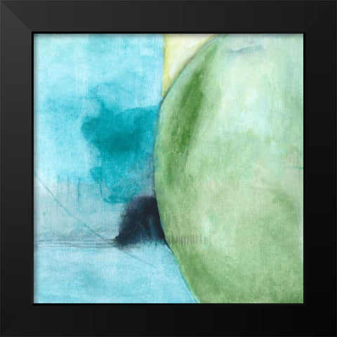 Joy To My Heart Black Modern Wood Framed Art Print by Oppenheimer, Michelle