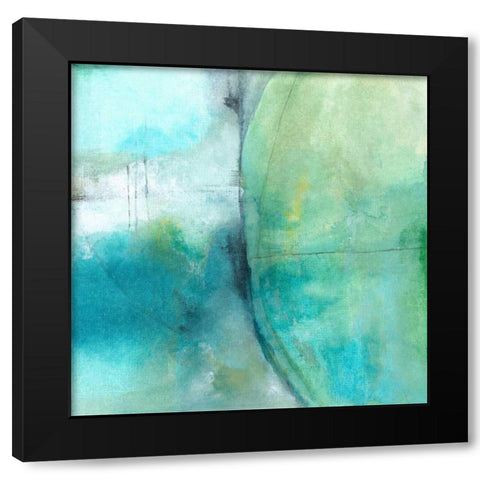 Amid The Roar Black Modern Wood Framed Art Print by Oppenheimer, Michelle