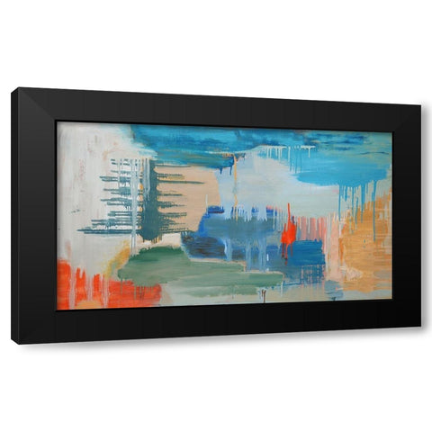 Beacon Black Modern Wood Framed Art Print by ONeill, Carolyn