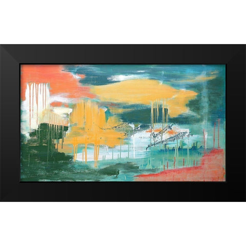 Unveiling the Sky Black Modern Wood Framed Art Print by ONeill, Carolyn