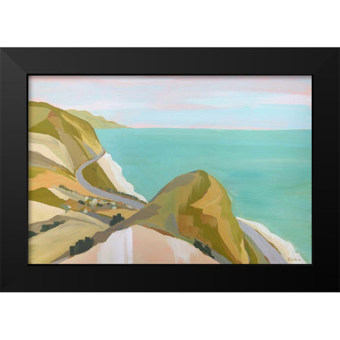Big Sycamore Canyon Black Modern Wood Framed Art Print by Oswald, Pete