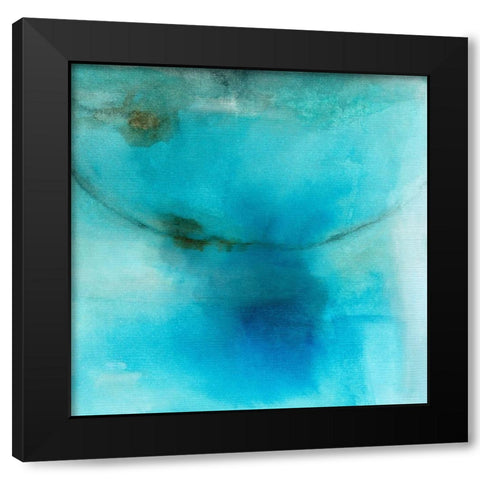 Ever Serene and Fair Black Modern Wood Framed Art Print with Double Matting by Oppenheimer, Michelle