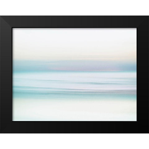 Oceanscape 1 Black Modern Wood Framed Art Print by Okula, Carina