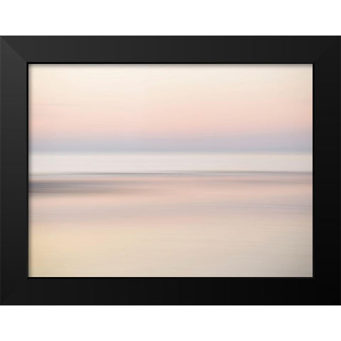 Oceanscape 2 Black Modern Wood Framed Art Print by Okula, Carina
