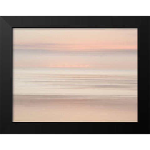 Oceanscape 3 Black Modern Wood Framed Art Print by Okula, Carina