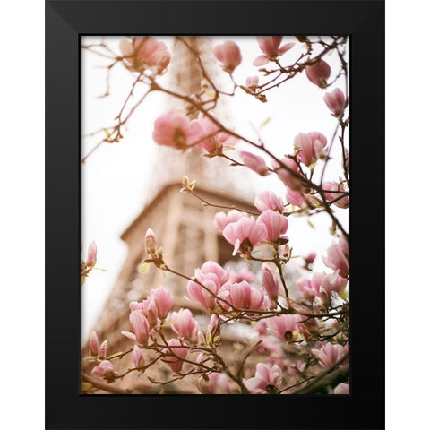 Paris Dreams 1 Black Modern Wood Framed Art Print by Okula, Carina