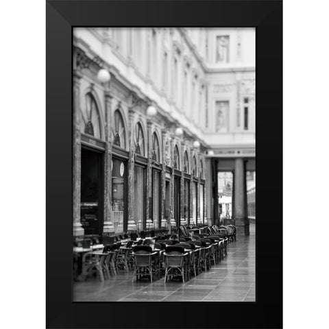 Royal Galleries Black and White Black Modern Wood Framed Art Print by Okula, Carina