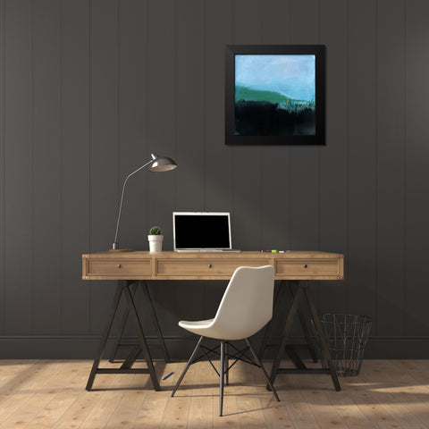 In-Between Black Modern Wood Framed Art Print by Oppenheimer, Michelle