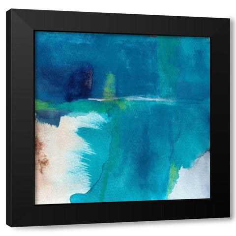 Momentum Black Modern Wood Framed Art Print by Oppenheimer, Michelle