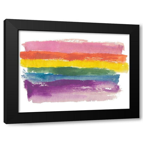 Be You Black Modern Wood Framed Art Print with Double Matting by Oppenheimer, Michelle