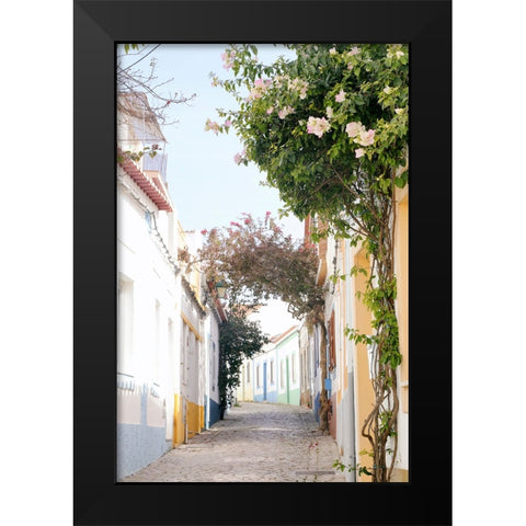 Portuguese Perfection Black Modern Wood Framed Art Print by Okula, Carina