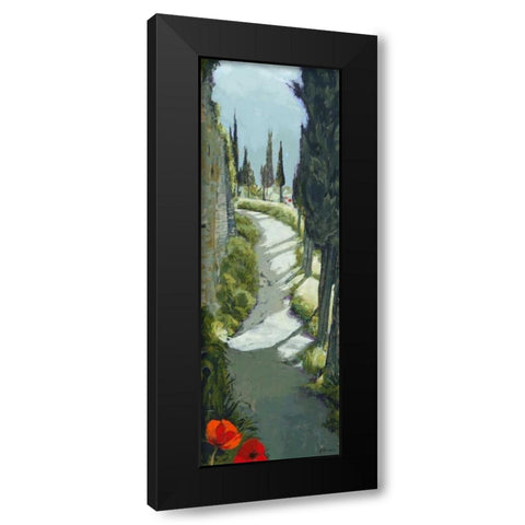 Around the Bend Black Modern Wood Framed Art Print by Parsons, Jane Henry