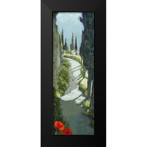 Around the Bend Black Modern Wood Framed Art Print by Parsons, Jane Henry