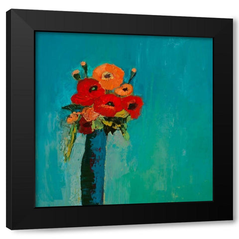 Immortal Influence Black Modern Wood Framed Art Print with Double Matting by Pristas, Tracy Lynn