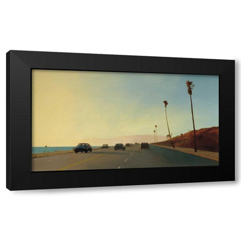 California Road Chronicles - 16 Black Modern Wood Framed Art Print by Penezic, Relja