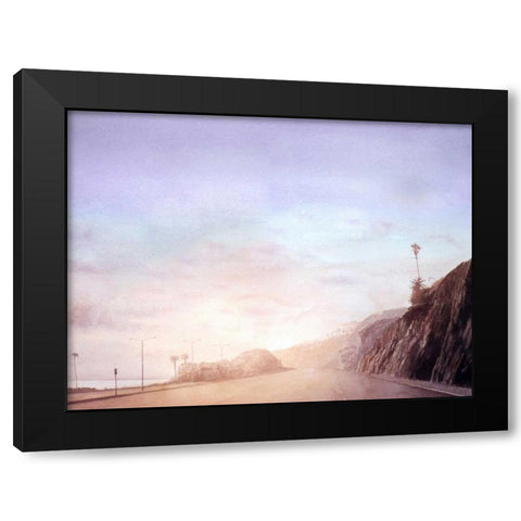 California Road Chronicles - 50 Black Modern Wood Framed Art Print by Penezic, Relja