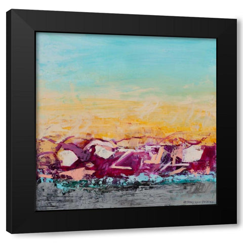 Whispered Wanderlust III Black Modern Wood Framed Art Print with Double Matting by Pristas, Tracy Lynn