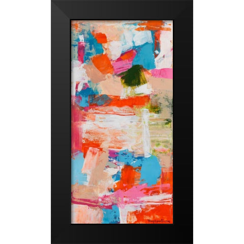 Immersed Sequence I Black Modern Wood Framed Art Print by Pristas, Tracy Lynn