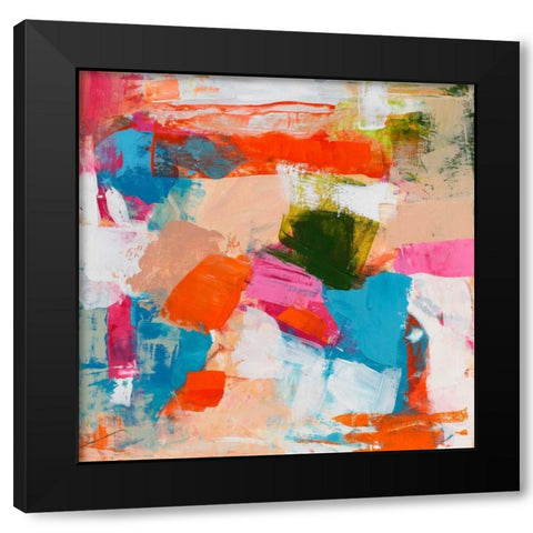 Immersed Sequence II Black Modern Wood Framed Art Print with Double Matting by Pristas, Tracy Lynn