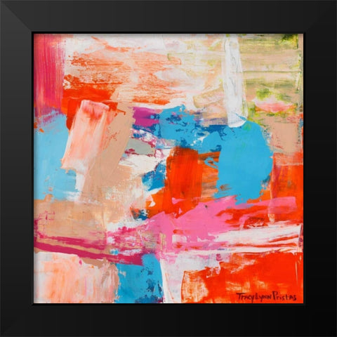 Immersed Sequence III Black Modern Wood Framed Art Print by Pristas, Tracy Lynn