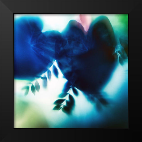 Evergreen No. 2 Black Modern Wood Framed Art Print by Pfrommer, Sven