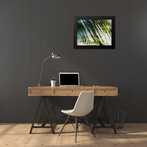 Evergreen No. 10 Black Modern Wood Framed Art Print by Pfrommer, Sven