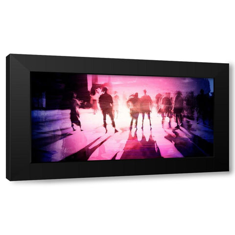 Java Jazz 33 Black Modern Wood Framed Art Print with Double Matting by Pfrommer, Sven