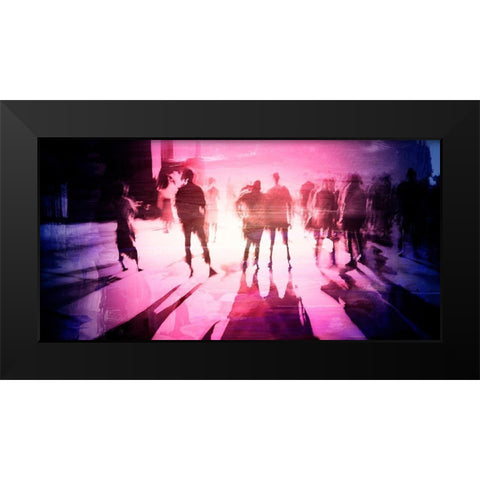 Java Jazz 33 Black Modern Wood Framed Art Print by Pfrommer, Sven