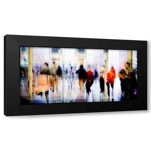 Java Jazz 46 Black Modern Wood Framed Art Print with Double Matting by Pfrommer, Sven