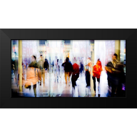 Java Jazz 46 Black Modern Wood Framed Art Print by Pfrommer, Sven