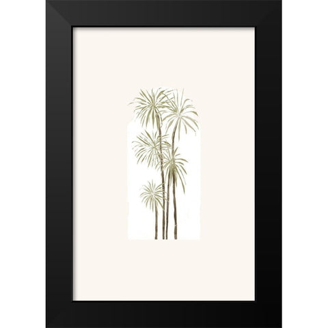 Tropical Window 03 Black Modern Wood Framed Art Print by Pont, Yuyu
