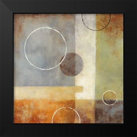 Passage Black Modern Wood Framed Art Print by Porter, Glenys