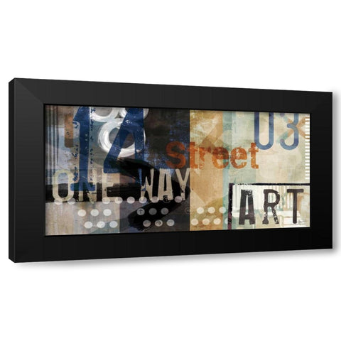 Art Type III Black Modern Wood Framed Art Print by Pfrommer, Sven