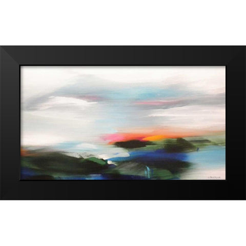 After the Storm Black Modern Wood Framed Art Print by Posillico, Leo