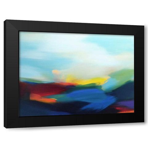 On a Good Day Black Modern Wood Framed Art Print with Double Matting by Posillico, Leo