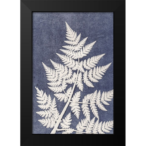 Chevril 3 Black Modern Wood Framed Art Print by Folcarelli, Pernille