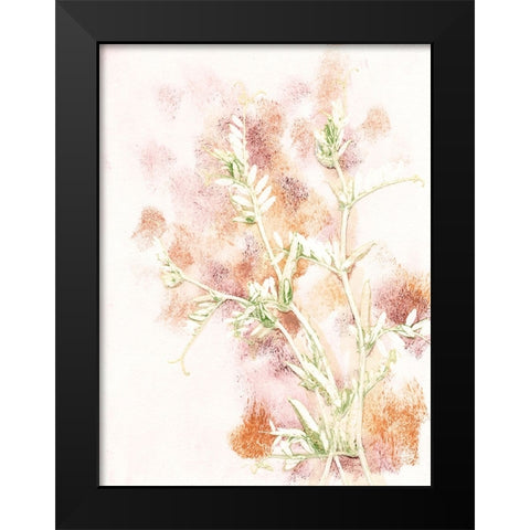 Vicia 2 Multi Black Modern Wood Framed Art Print by Folcarelli, Pernille