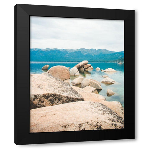 Tahoe Dreams Black Modern Wood Framed Art Print by Quintero, Sonja