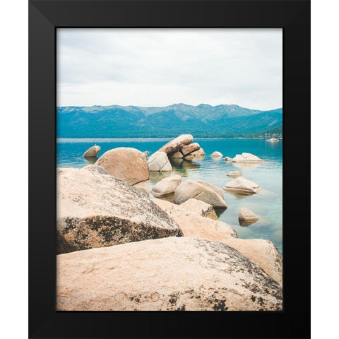 Tahoe Dreams Black Modern Wood Framed Art Print by Quintero, Sonja
