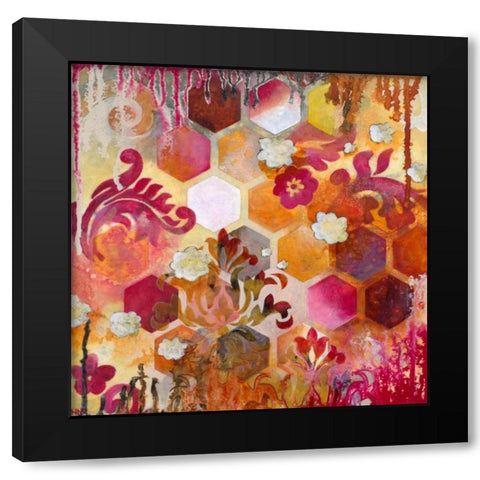 Eurydice Black Modern Wood Framed Art Print by Robinson, Heather Noel