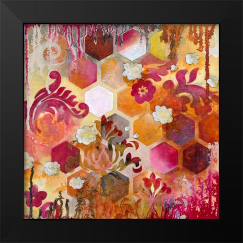 Eurydice Black Modern Wood Framed Art Print by Robinson, Heather Noel
