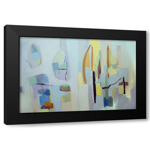 An Honest Answer Black Modern Wood Framed Art Print by Rufo, Caroline