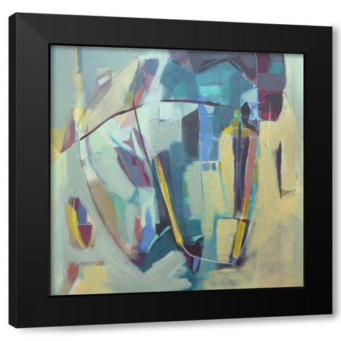 Beyond Personal Truth Black Modern Wood Framed Art Print by Rufo, Caroline
