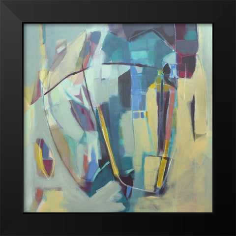 Beyond Personal Truth Black Modern Wood Framed Art Print by Rufo, Caroline