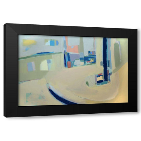 From Above Black Modern Wood Framed Art Print by Rufo, Caroline