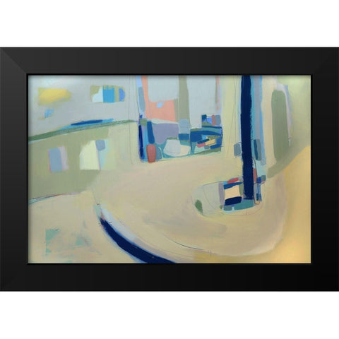 From Above Black Modern Wood Framed Art Print by Rufo, Caroline