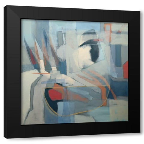 The Next Big Thing Black Modern Wood Framed Art Print by Rufo, Caroline