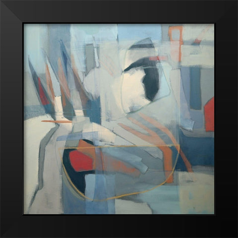 The Next Big Thing Black Modern Wood Framed Art Print by Rufo, Caroline