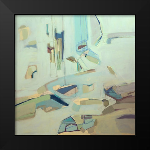 What Can I Give Black Modern Wood Framed Art Print by Rufo, Caroline